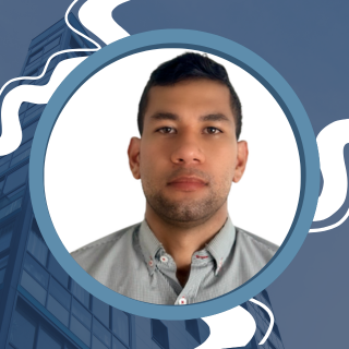 Foto de perfil para Instagram real state profesional azul y blanco Foto de perfil para Instagram real state profesional azul y blanco